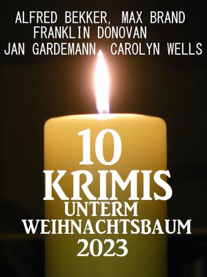 cover image of 10 Krimis unterm Weihnachtsbaum